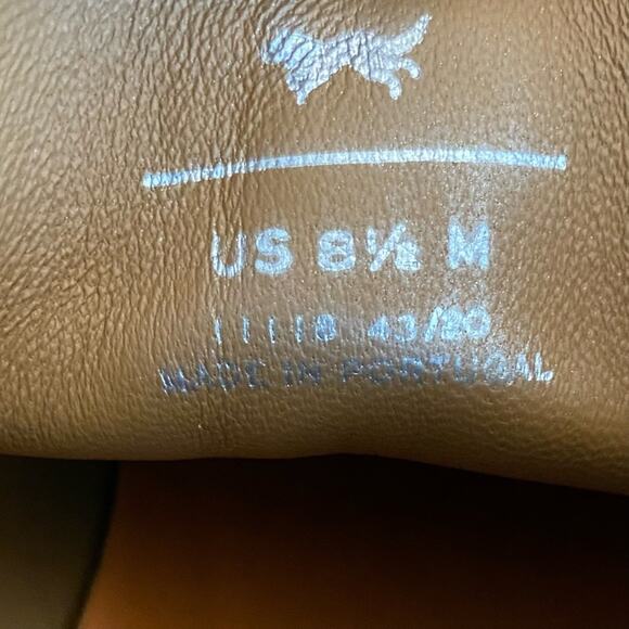 Wolf & Shepherd New W/Out Box Men Brown & White Leather Lace Up Boot Sz Various - Picture 6 of 8